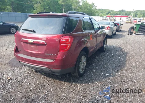 2016 Chevrolet Equinox Lt из США, поврежденный, VIN 2GNALCEK5G1127775